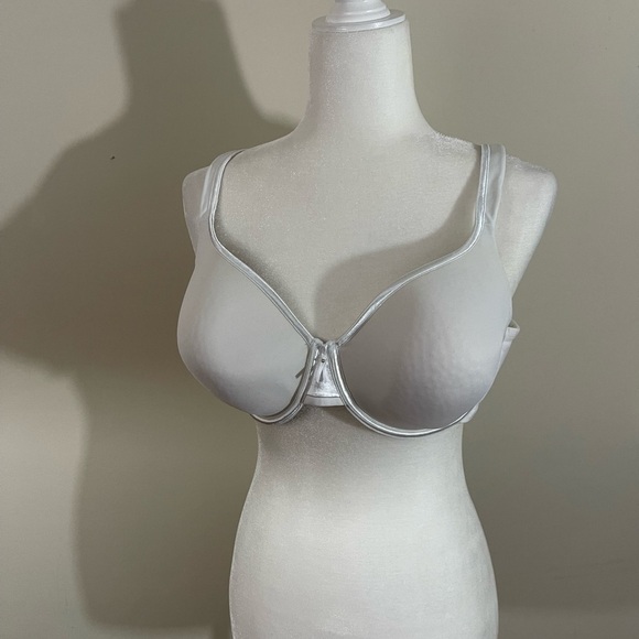 Vanity Fair sz 40D bra in a light silver shade.  Moderate padding - Picture 7 of 9
